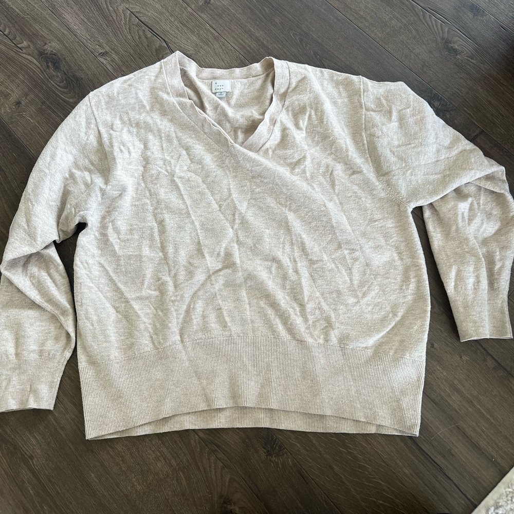 Soft v neck sweater